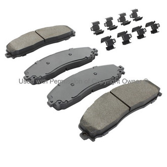 Quality-Built® - Work Force New Semi-Metallic Rear Disc Brake Pads