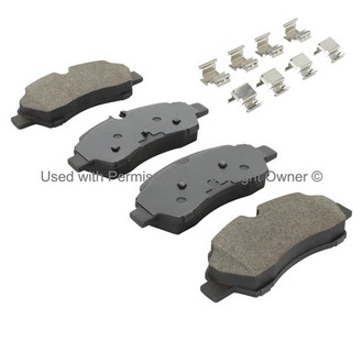 Quality-Built® - Work Force New Semi-Metallic Rear Disc Brake Pads