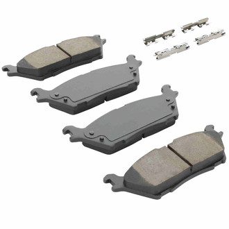 Quality-Built® - Work Force New Semi-Metallic Rear Disc Brake Pads