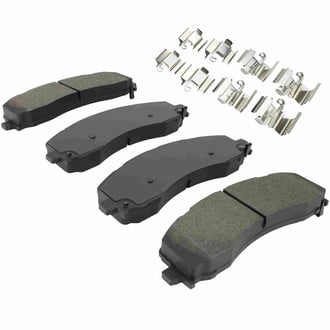 Quality-Built® - Work Force New Semi-Metallic Rear Disc Brake Pads