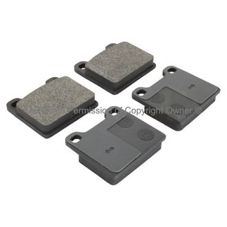 Quality-Built® - Black Series Semi-Metallic Brake Pads