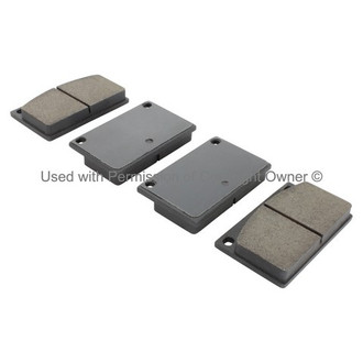Quality-Built® - Black Series New Semi-Metallic Front Disc Brake Pads