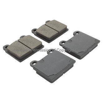 Quality-Built® - Black Series Semi-Metallic Brake Pads