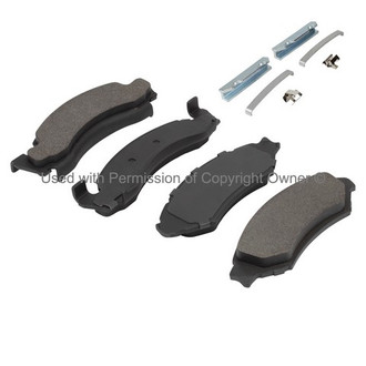 Quality-Built® - Black Series Semi-Metallic Brake Pads