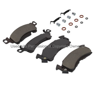 Quality-Built® - Black Series Semi-Metallic Brake Pads