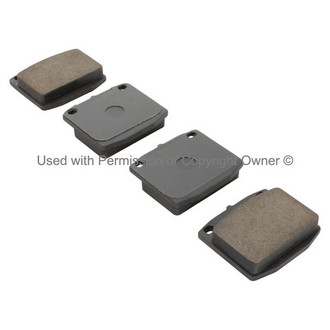 Quality-Built® - Black Series New Ceramic Front Disc Brake Pads