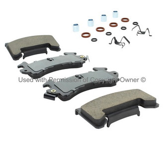 Quality-Built® - Black Series New Ceramic Rear Disc Brake Pads