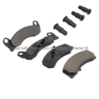 Quality-Built® - Black Series Semi-Metallic Brake Pads