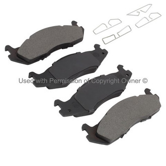 Quality-Built® - Black Series Semi-Metallic Brake Pads