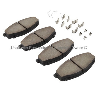 Quality-Built® - Black Series New Ceramic Front Disc Brake Pads