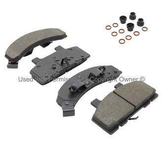 Quality-Built® - Black Series New Semi-Metallic Front Disc Brake Pads