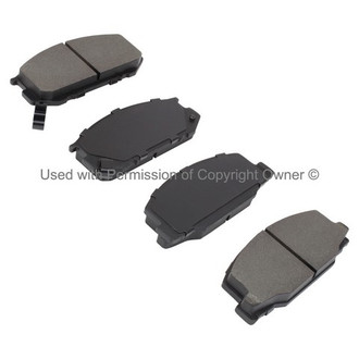 Quality-Built® - Black Series New Ceramic Front Disc Brake Pads