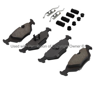 Quality-Built® - Black Series New Ceramic Rear Disc Brake Pads