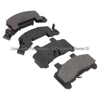 Quality-Built® - Black Series New Ceramic Front Disc Brake Pads