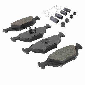 Quality-Built® - Black Series New Semi-Metallic Rear Disc Brake Pads