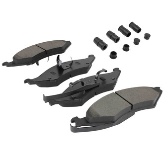Quality-Built® - Black Series New Semi-Metallic Front Disc Brake Pads