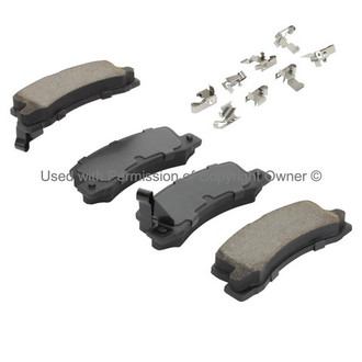 Quality-Built® - Black Series New Ceramic Rear Disc Brake Pads