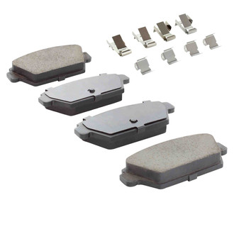 Quality-Built® - Black Series New Ceramic Rear Disc Brake Pads