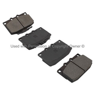 Quality-Built® - Black Series New Ceramic Front Disc Brake Pads