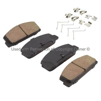 Quality-Built® - Black Series New Ceramic Rear Disc Brake Pads