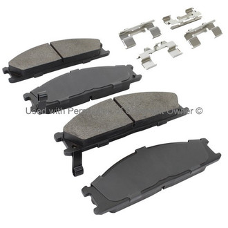 Quality-Built® - Black Series Semi-Metallic Brake Pads
