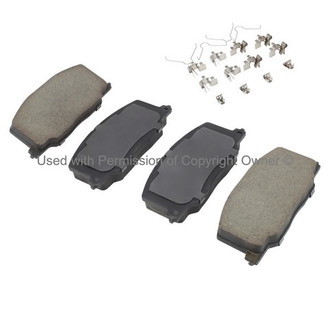 Quality-Built® - Black Series New Ceramic Front Disc Brake Pads