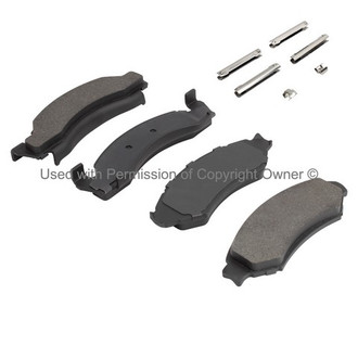 Quality-Built® - Black Series New Semi-Metallic Front Disc Brake Pads