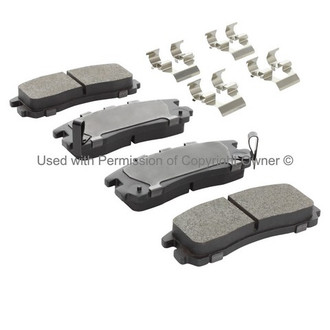 Quality-Built® - Black Series New Ceramic Rear Disc Brake Pads