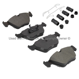 Quality-Built® - Black Series New Semi-Metallic Front Disc Brake Pads