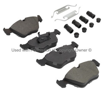 Quality-Built® - Black Series New Semi-Metallic Front Disc Brake Pads