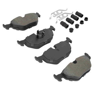 Quality-Built® - Black Series New Semi-Metallic Rear Disc Brake Pads
