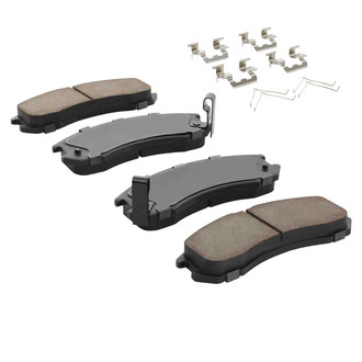 Quality-Built® - Black Series New Ceramic Front Disc Brake Pads