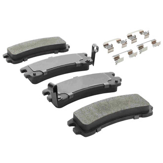 Quality-Built® - Black Series New Ceramic Rear Disc Brake Pads