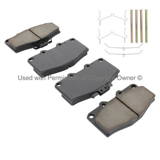 Quality-Built® - Black Series New Ceramic Front Disc Brake Pads