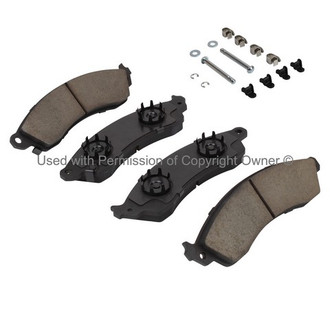 Quality-Built® - Black Series New Ceramic Front Disc Brake Pads
