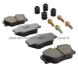 Quality-Built® - Black Series New Semi-Metallic Front Disc Brake Pads