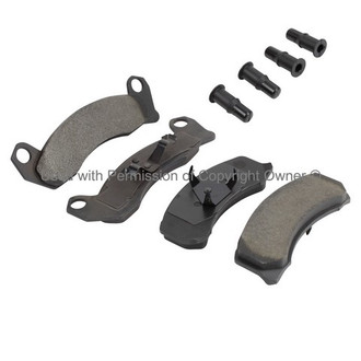 Quality-Built® - Black Series New Semi-Metallic Front Disc Brake Pads
