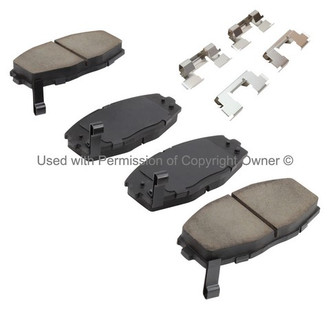 Quality-Built® - Black Series New Ceramic Front Disc Brake Pads