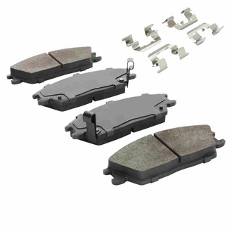 Quality-Built® - Black Series New Semi-Metallic Front Disc Brake Pads