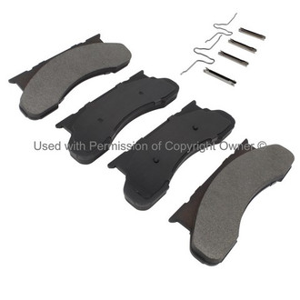 Quality-Built® - Black Series New Semi-Metallic Front Disc Brake Pads