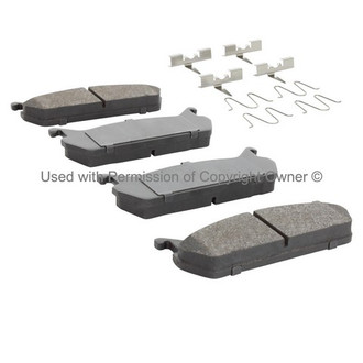Quality-Built® - Black Series New Ceramic Rear Disc Brake Pads