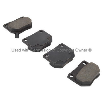 Quality-Built® - Black Series New Ceramic Rear Disc Brake Pads
