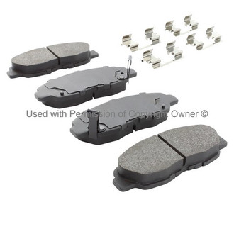 Quality-Built® - Black Series New Ceramic Front Disc Brake Pads