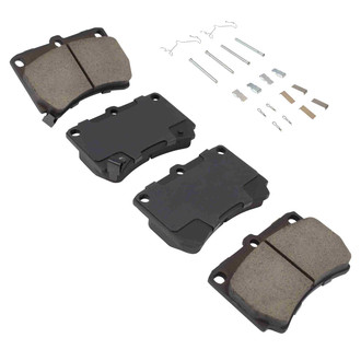 Quality-Built® - Black Series New Semi-Metallic Front Disc Brake Pads