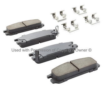 Quality-Built® - Black Series New Ceramic Rear Disc Brake Pads