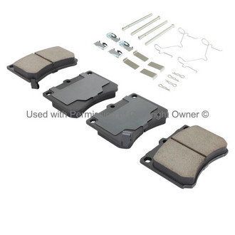 Quality-Built® - Black Series New Semi-Metallic Front Disc Brake Pads