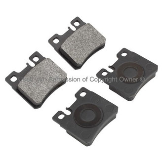 Quality-Built® - Black Series New Ceramic Rear Disc Brake Pads