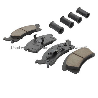 Quality-Built® - Black Series New Semi-Metallic Front Disc Brake Pads