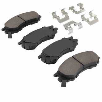 Quality-Built® - Black Series New Semi-Metallic Front Disc Brake Pads