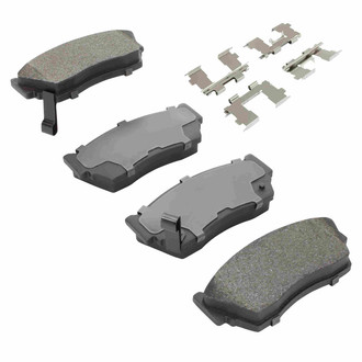 Quality-Built® - Black Series New Semi-Metallic Front Disc Brake Pads